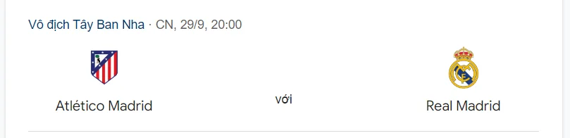Nhận định, soi kèo Atletico Madrid vs Real Madrid vào lúc 02:00 ngày 30/09/24 Laliga