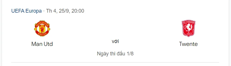 Nhận định, soi kèo Man Utd vs Twente, 02:00 ngày 26/09/24 UEFA Europa League