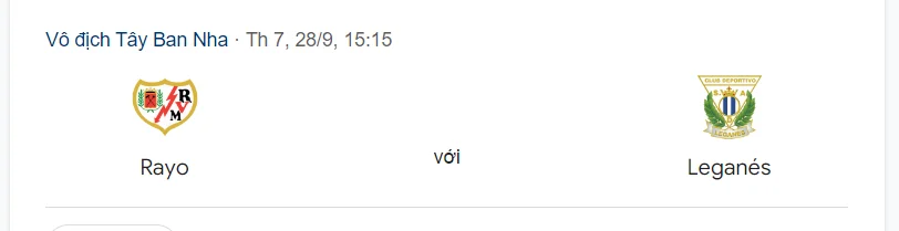 Nhận định, soi kèo Rayo Vallecano vs Leganes vào lúc 21:15 ngày 28/09/24 Laliga