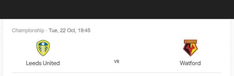 Soi kèo Leeds Utd vs Watford | 01:45 ngày 23/10/24 | League Championship