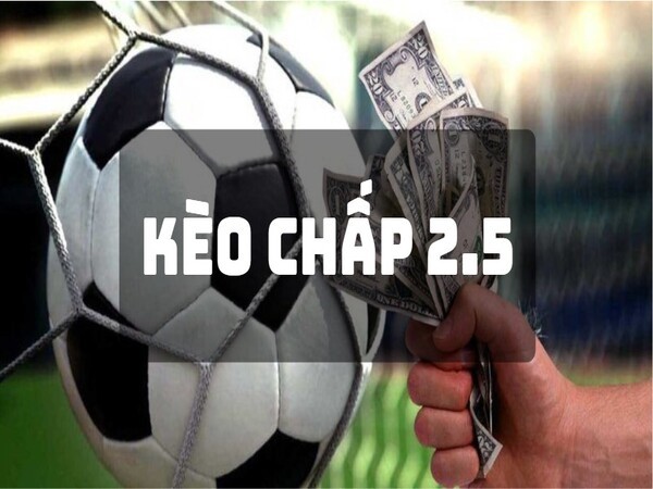 Cách đọc kèo bóng đá chấp 2.5