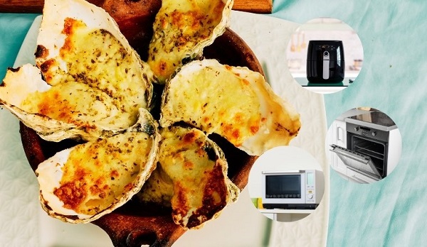 Nấu hàu hấp hoặc nướng thay vì chiên