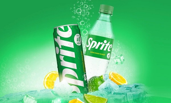 Lượng đường và calo trong Sprite có mối quan hệ tỉ lệ thuận