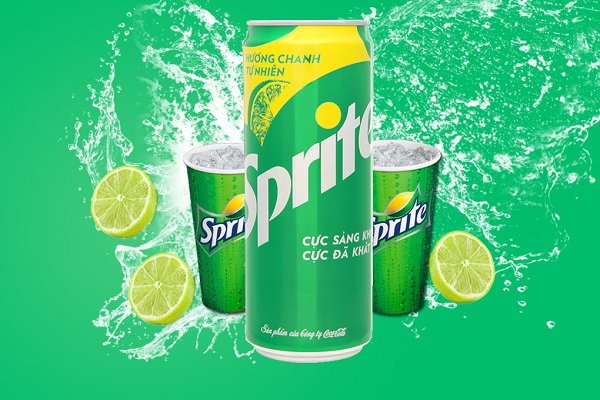 Đường là thành phần chính quyết định lượng calo trong Sprite