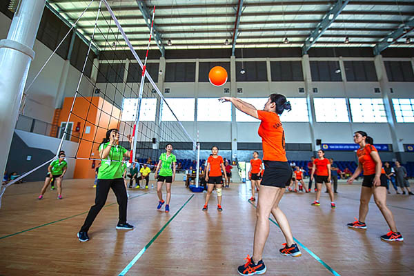 Luật chơi bóng chuyền hơi cơ bản